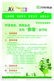环保低碳海报