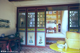 梅州荷泗蕉坑民俗村落 瑞彬楼