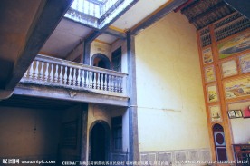 梅州荷泗蕉坑民俗村落 瑞彬楼