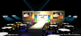 舞台背景效果图设计