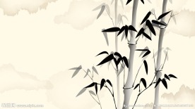 中国风墨染艺术设计壁纸