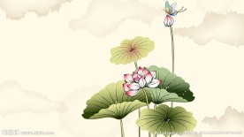 中国风墨染艺术设计壁纸