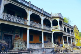 建筑景观 梅县荷泗蕉坑黄屋