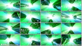 高清炫彩粒子背景