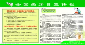 全国爱牙日宣传栏 如何进行口腔保健 维护口腔健康