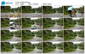 山地自行车高清实拍视频素材