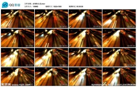 夜景汽车行驶高清实拍视频素材