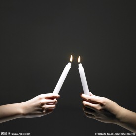 蜡烛 手握蜡烛