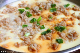 肉松蒸水蛋