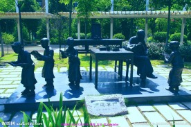 师道尊严 客家民俗雕像