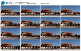 北京故宫高清实拍视频素材