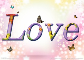 LOVE 艺术字