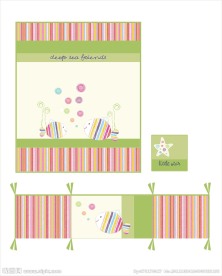 卡通床品 绣花被子