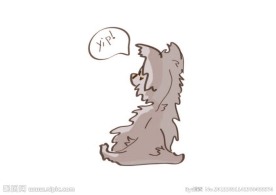 矢量小狗