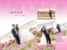 婚纱相册模版