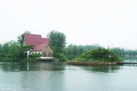 河畔美景