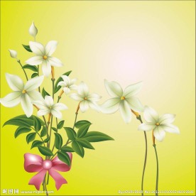 百合花移门
