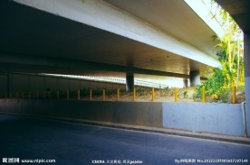 桥梁建设 桥底景观