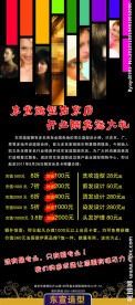 美容美发展板