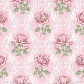浪漫粉色玫瑰花纹背景