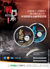武将鱼线海报设计