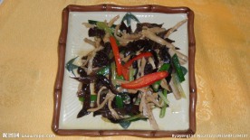 木耳炒瘦肉 木耳炒肉