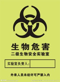 生物危害标志