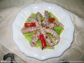 碧绿炒虾蛄肉