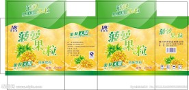 菠萝果粒风味饮料