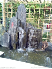 假山瀑布