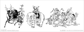 矢量 古典 图案