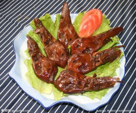麻辣鸭头