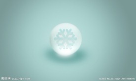 晶莹剔透雪花水晶