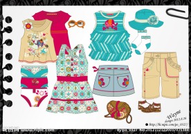 衣服 T恤 长裤 短裤