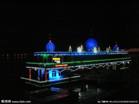 松花江夜景