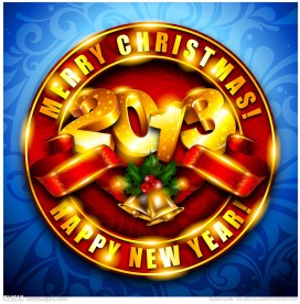 2013年圣诞节背景素材