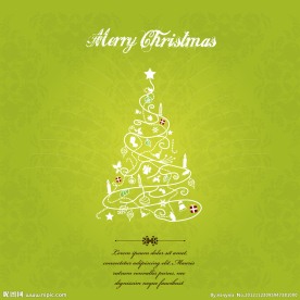 矢量圣诞树