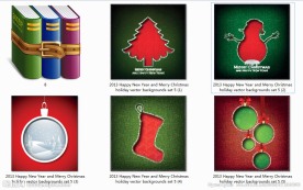 2013年新年圣诞节背景