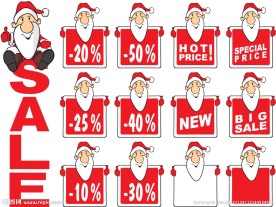 圣诞打折促销