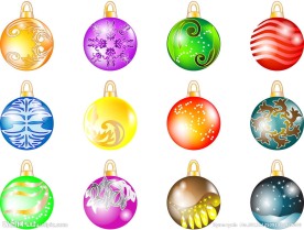 圣诞彩球