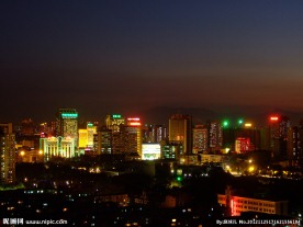 石家庄璀璨夜景