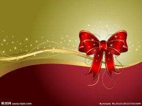 圣诞蝴蝶结背景