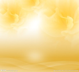 黄色唯美背景