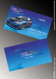 名片模版psd