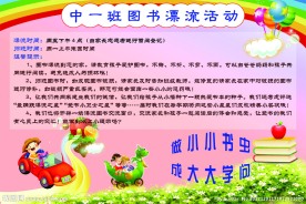 幼儿园卡通展板