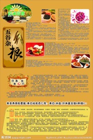 五谷杂粮海报