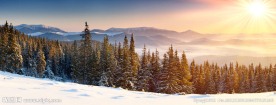 冬季自然雪景