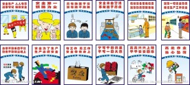 安全生产挂图