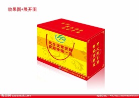 包装盒 (展开图)