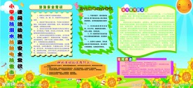小学生安全展板